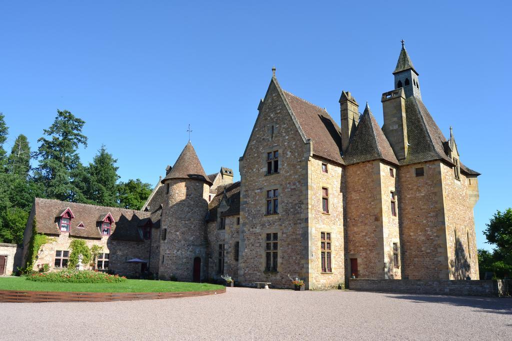 Chateau De Peufeilhoux Vallon-en-Sully Exterior foto